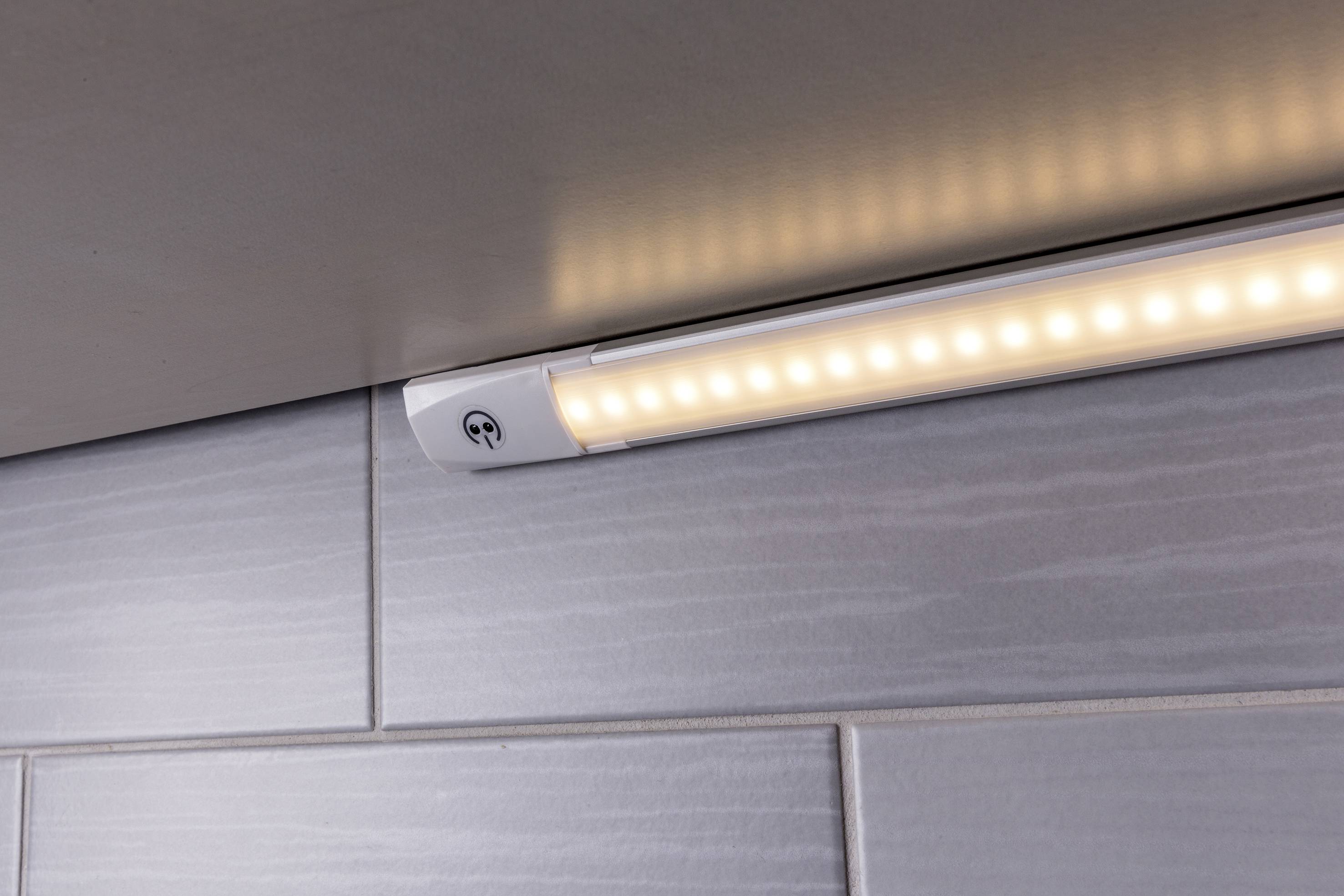 Heitronic MECANO LED plinth lighting LED (monochrome) Built-in LED 15 W Warm white White-1