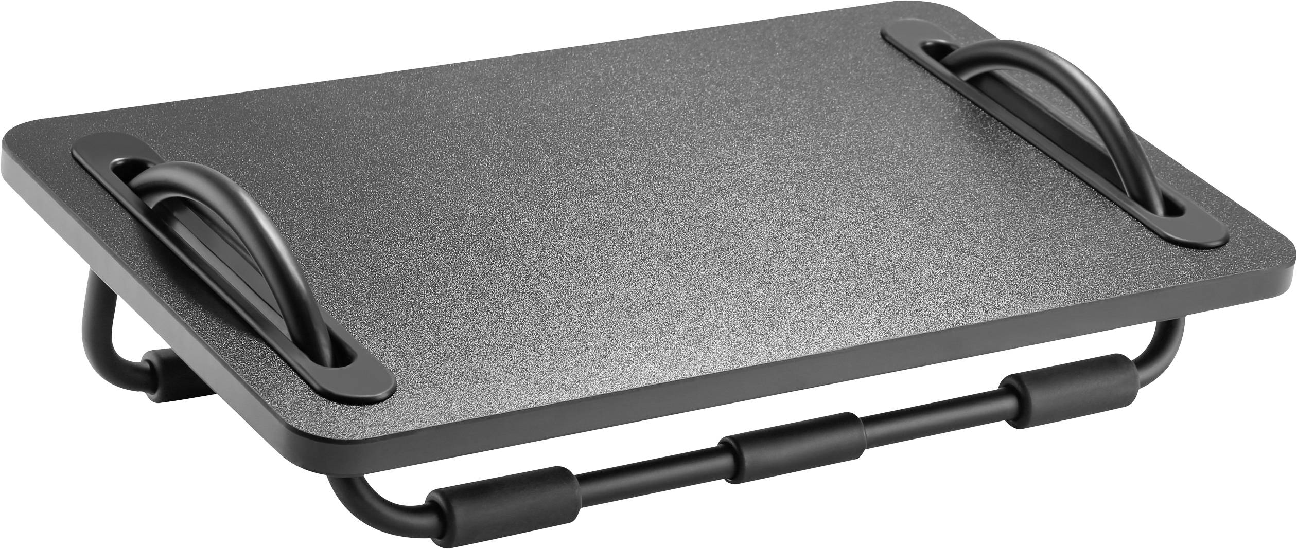 SpeaKa Professional SP-9008928 Footrest (W x H x D) 130 x 480 x 290 mm Black