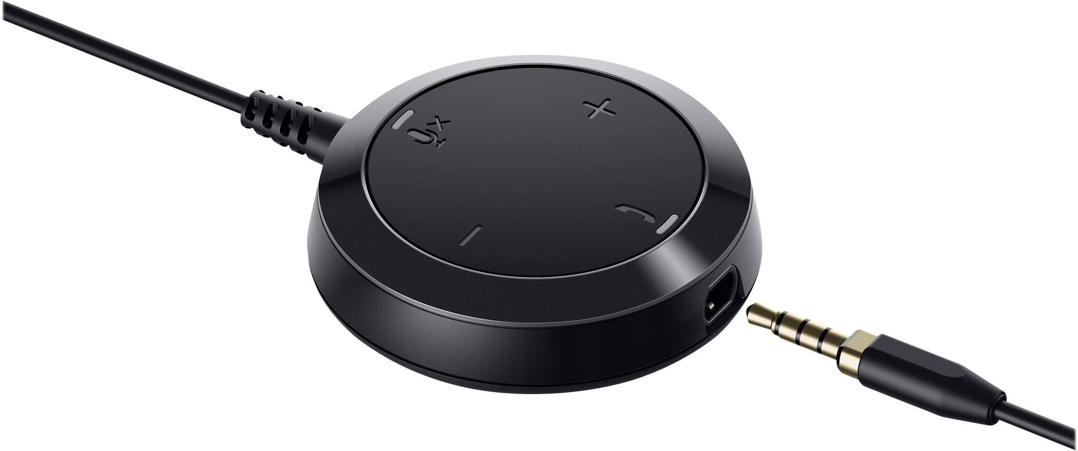 Dell 520-AAMC On-ear headset Corded (1075100) Stereo Black Microphone noise cancelling, Noise cancelling Volume control,-2