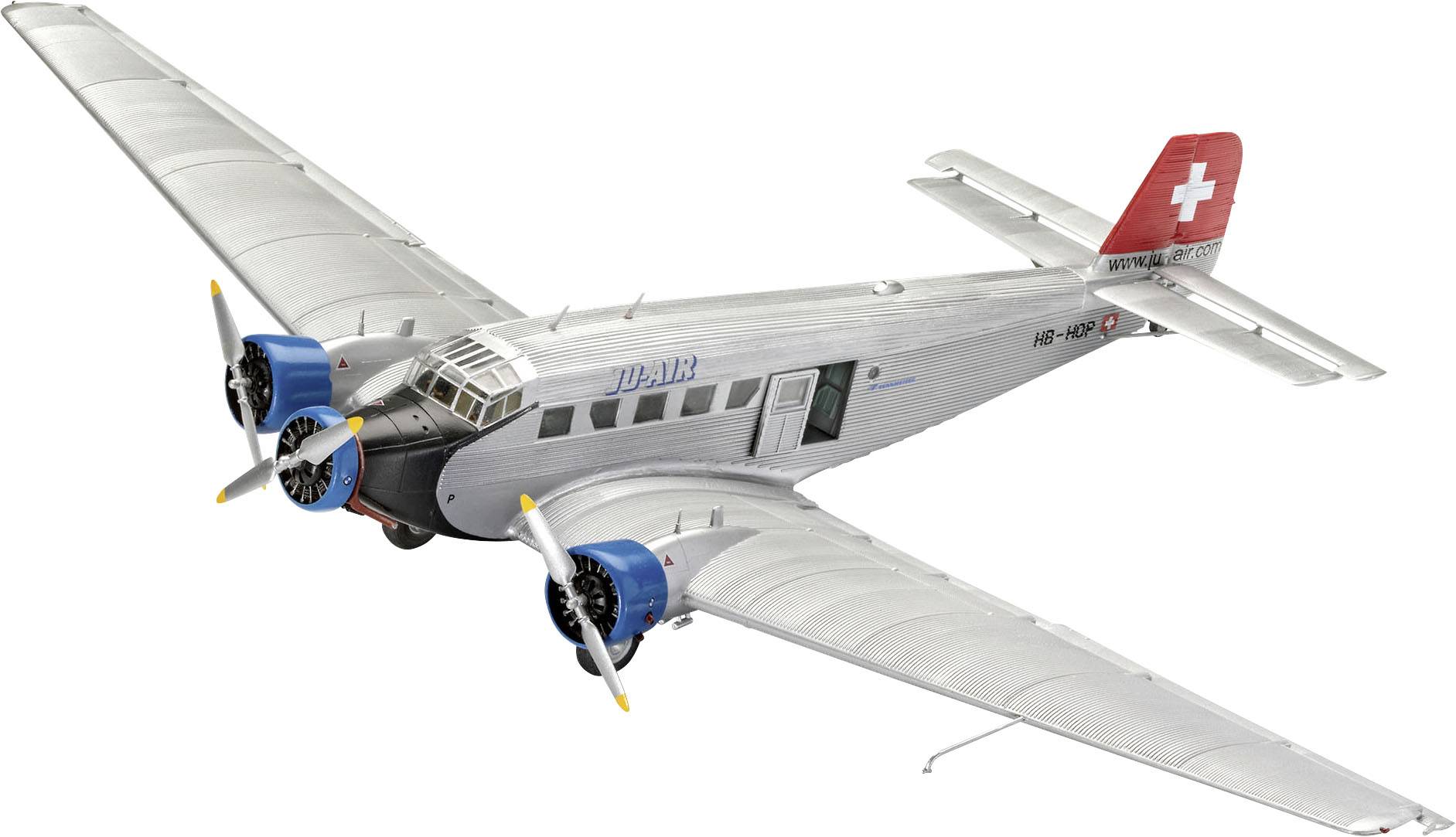 Revell 1:72 04975 Junkers Ju52/3m Civil Model Aircraft Kit