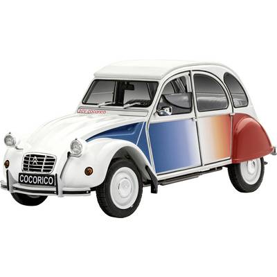 Revell 07653 Citroën 2 CV Cocorico Model car assembly kit 1:24-0