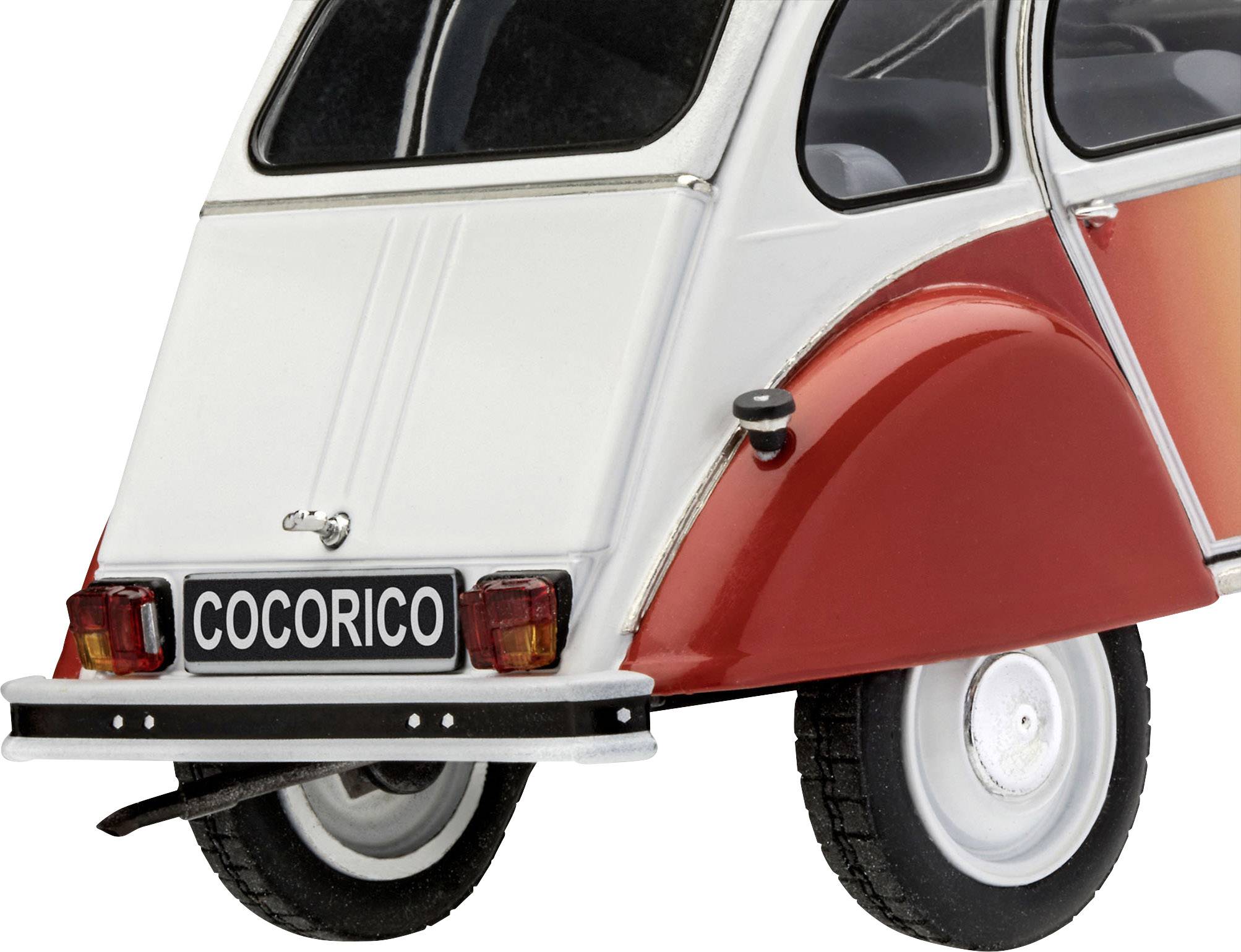 Revell 07653 Citroën 2 CV Cocorico Model car assembly kit 1:24-10