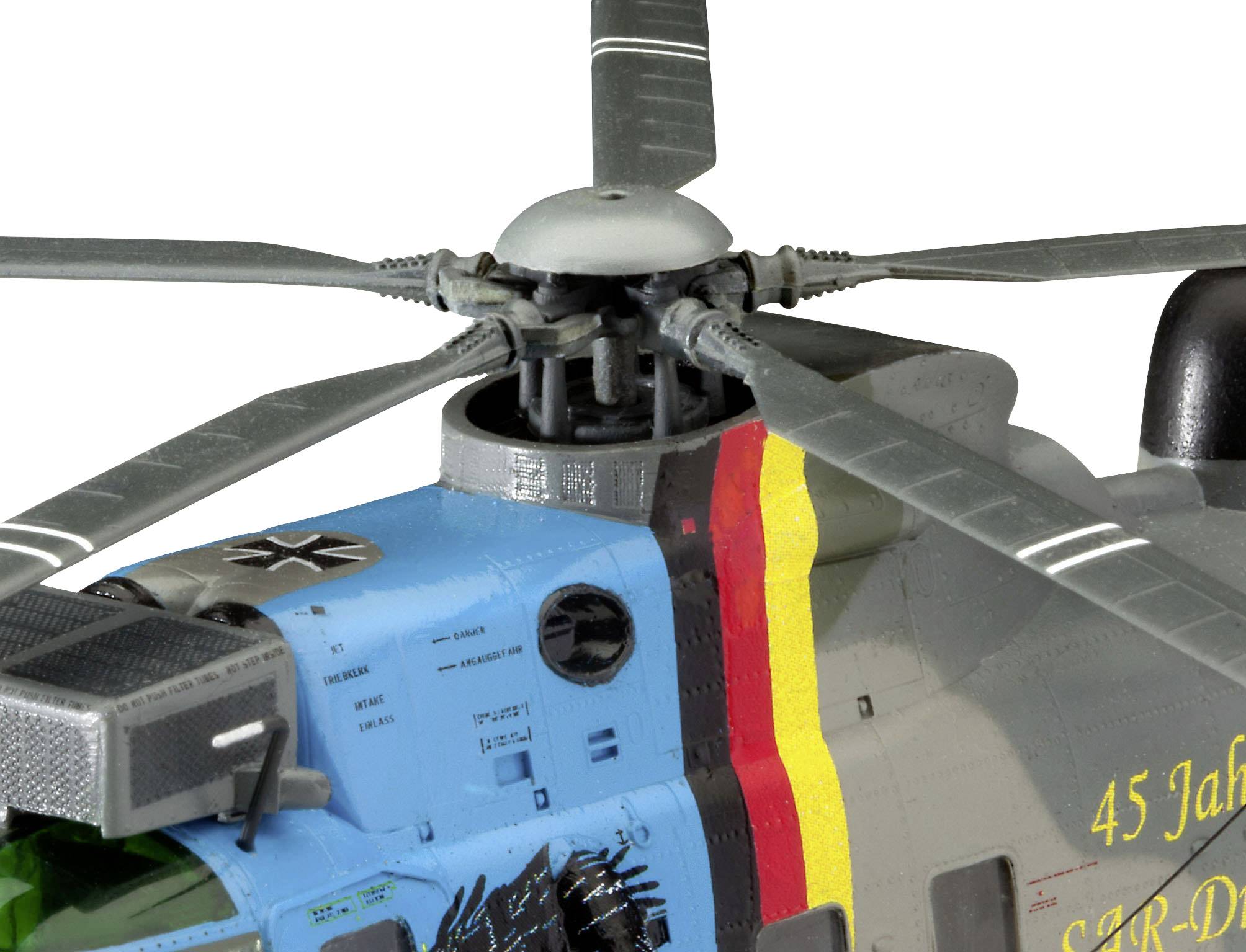 Revell 05683 DGzRS Berlin + Sea King "Good Bye Set" Watercraft assembly kit 1:72-13