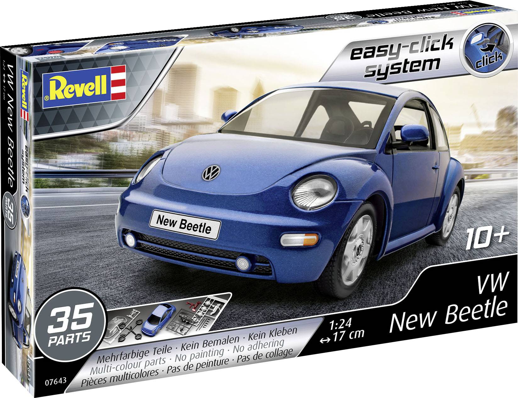 Revell 07643 VW New Beetle Model car assembly kit 1:24-4