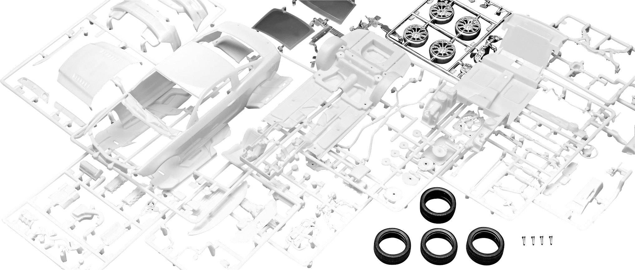 Revell 07652 2013 Ford Mustang Boss 302 Model car assembly kit 1:25-7