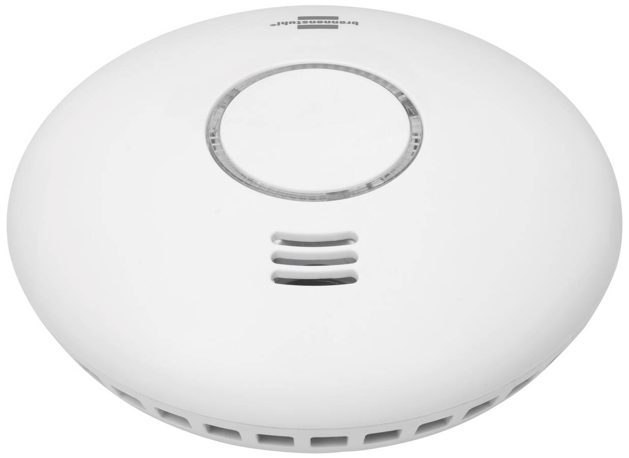 Brennenstuhl Connect WRHM01 Wireless smoke and heat detector battery-powered (Ø x H) 120 mm x 35 mm