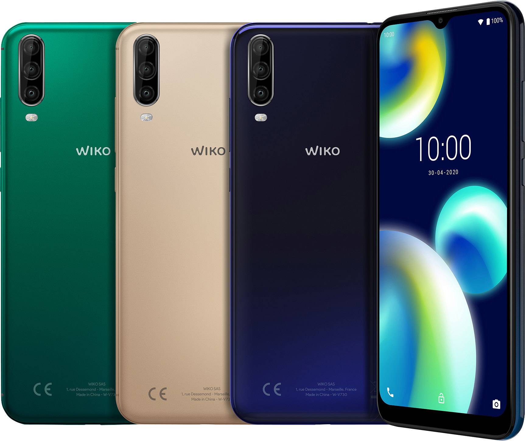 Wiko View4 Lite Dual Sim Smartphone 32 Gb 6 52 Inch 16 6 Cm Dual Sim Android 10 Green Conrad Com