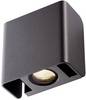 SLV MANA OUT 1002900 Wall light Built-in LED 12 W LED (monochrome) Anthracite