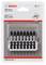 'Bosch Impact Control' Screwdriver Bit Set, 8-piece, PZ2 Sizes. Packaging displays the bits, designed for high durability and longevity.