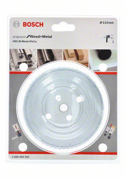 Bosch Accessories Lochsäge HSS-Bi-Metall 114mm Progressor f. Wood+Metal 2608594243 Hole saw 114 mm 1 pc(s)-2