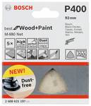 Sanding sheet M480 Net, Best for Wood and Paint, 93 mm, 400, 5er pack