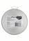 Round silver cutting disc by Bosch. Inscription shows dimensions: '115 mm x 1 mm', Material: 'WA 60 T BF', suitable for metal cutting.