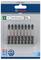 'Bosch Pro' screwdriver bits, 8-piece set, 'PRO PZ2 Impact' series, compatible with 'Pick+Click' system, robust packaging.