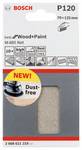 Sanding sheet M480 Net, Best for Wood and Paint, 70 x 125 mm, 120, 10er pack