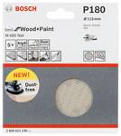 Sanding sheet M480 Net, Best for Wood and Paint, 115 mm, 180, 5er pack