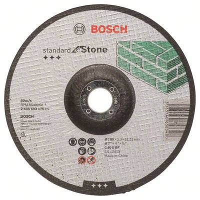 Bosch Accessories 2608603175 2608603175 Cutting disc (off-set) 180 mm 1 pc(s) Stone
