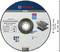 Grinding disc with inscription 'PRO Stainless Steel and Metal', diameter 230 mm. Suitable for stainless steel, speed 6650 RPM.