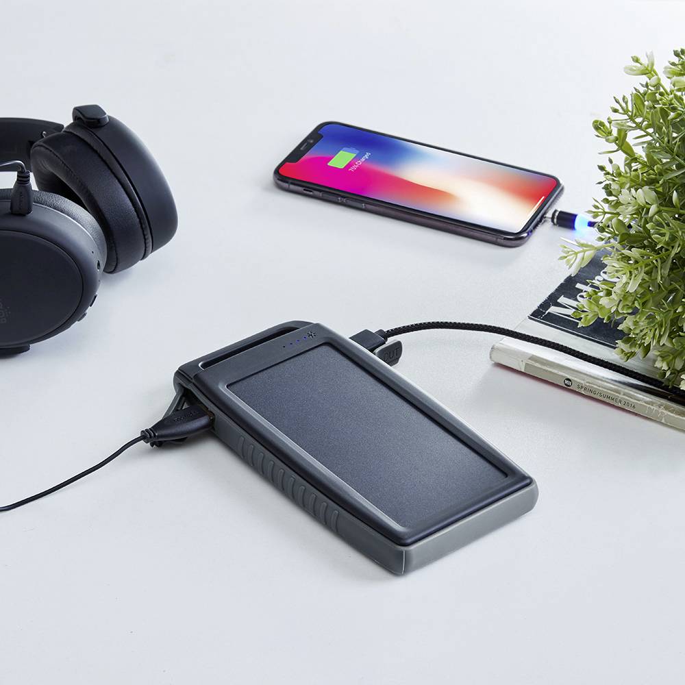 Boompods Solaris PBSOLA Solar charger Charging current (max.) 220 mA 10000 mAh-1