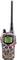 A portable radio transceiver with a long antenna and digital display, in camouflage design, Model G9PRO by Midland.