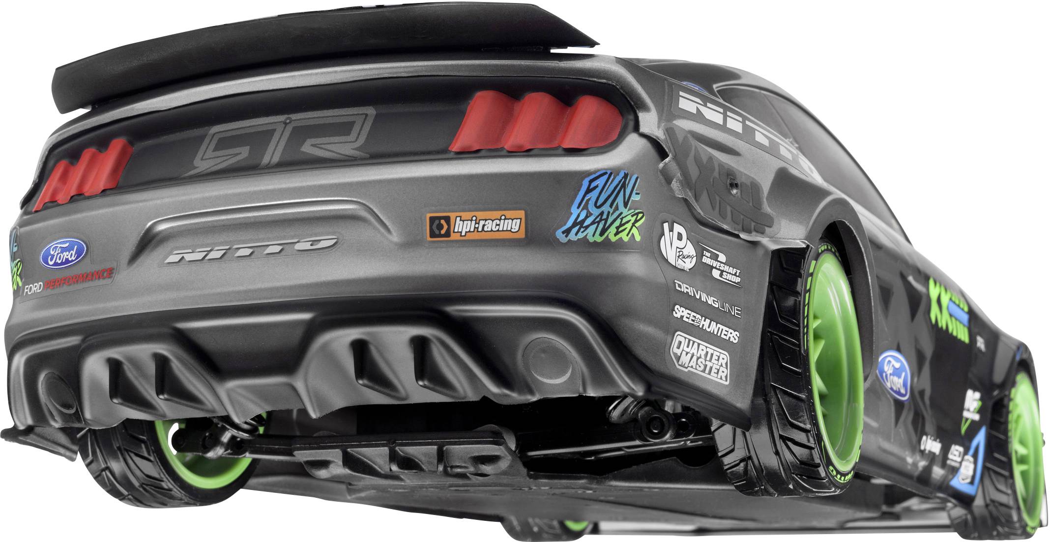 HPI Racing Vaughn Gittin Jr Drift Mustang Brushed 1:10 RC model car Electric Road version 4WD 100% RtR 2,4 GHz Incl. bat-9