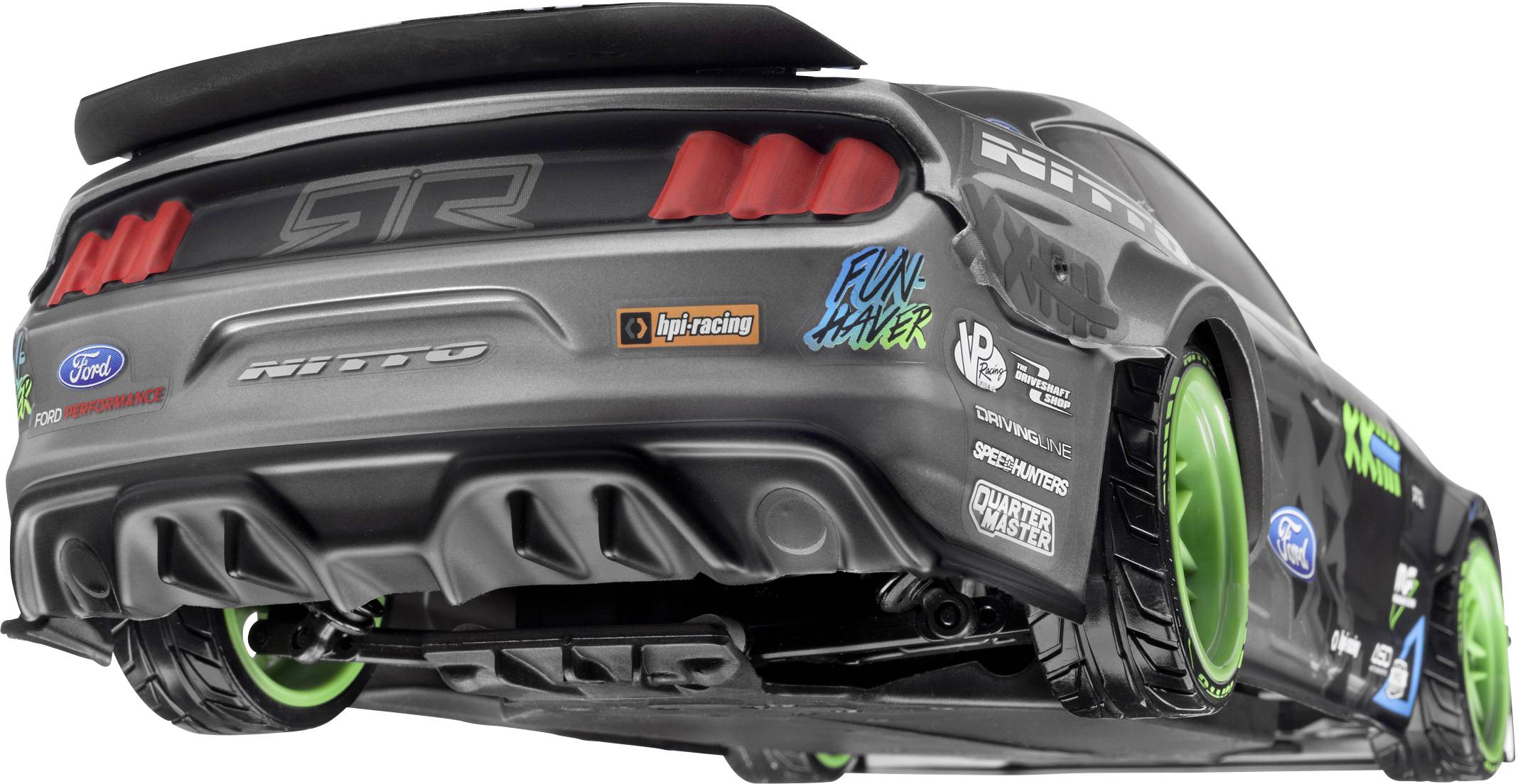 HPI Racing Vaughn Gittin Jr Drift Mustang Brushed 1:10 RC model car Electric Road version 4WD 100% RtR 2,4 GHz Incl. bat-16