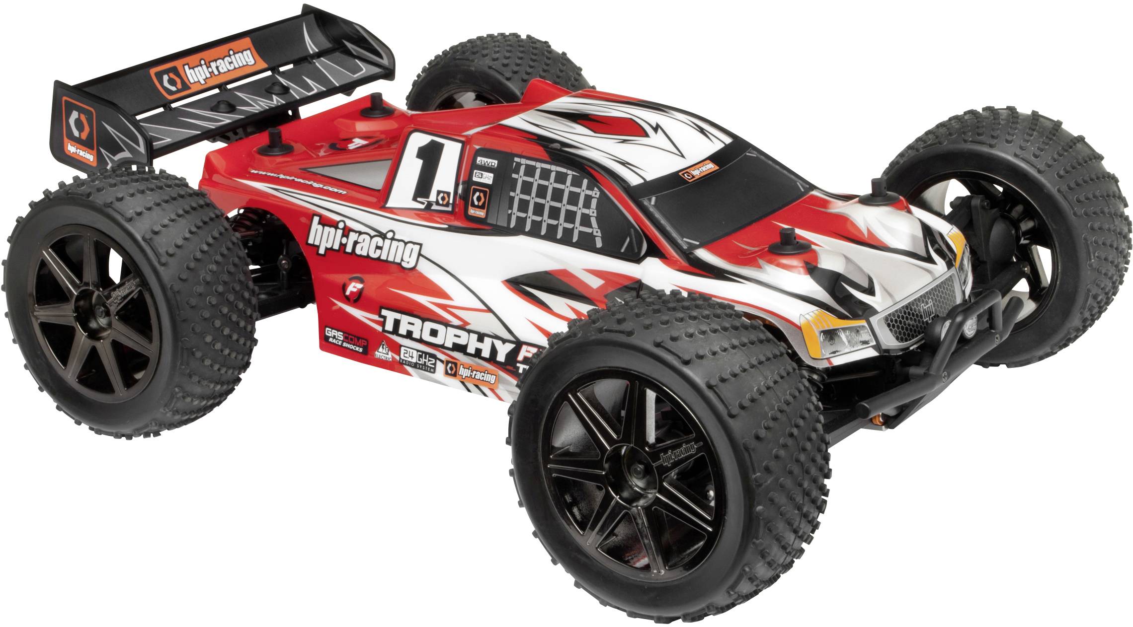 HPI Racing Trophy Flux Brushless 255:255 RC model car Electric Truggy 255WD RtR  25,255 GHz