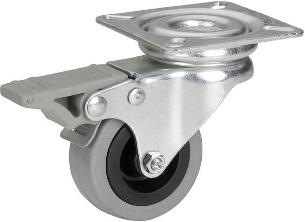 dörner + helmer 771100C Swivel wheel Wheel diameter: 50 mm Load capacity (max.): 35 kg 1 pc(s)