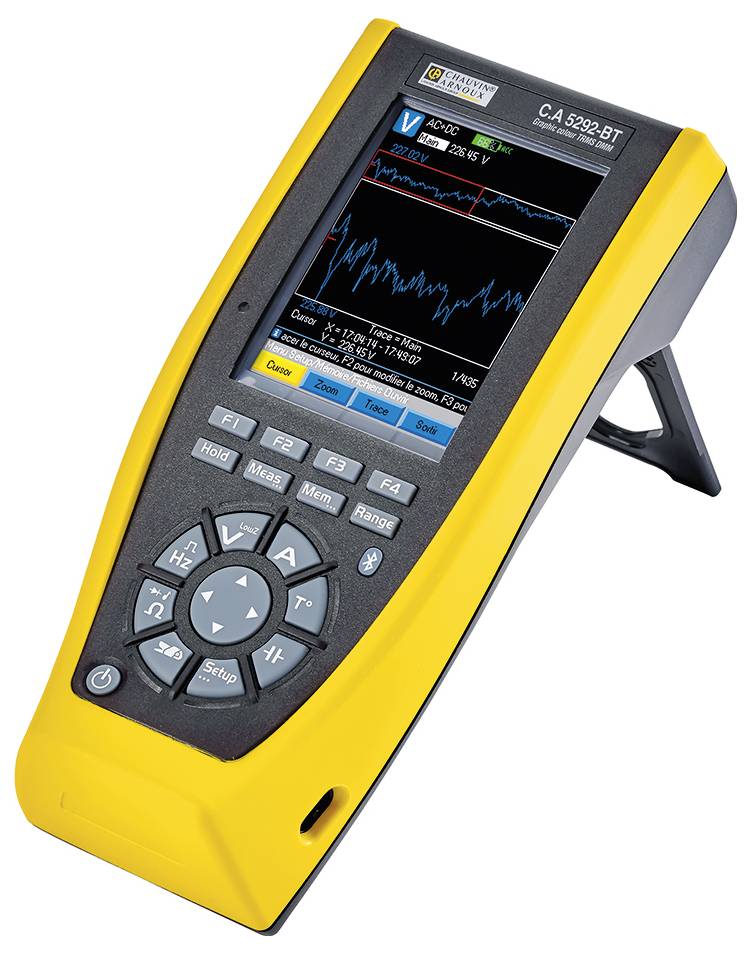 Chauvin Arnoux C.A 5292-BT Handheld multimeter Digital Data logger, Graphics display CAT III 1000 V, CAT IV 600 V Displa-1