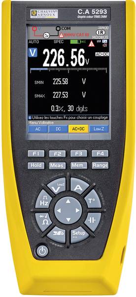 Chauvin Arnoux C.A 5293-BT Handheld multimeter Digital Data logger