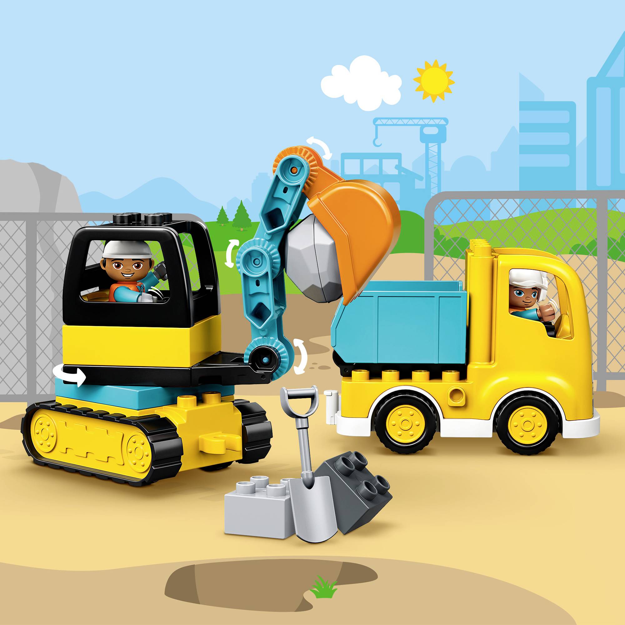 Duplo excavator online