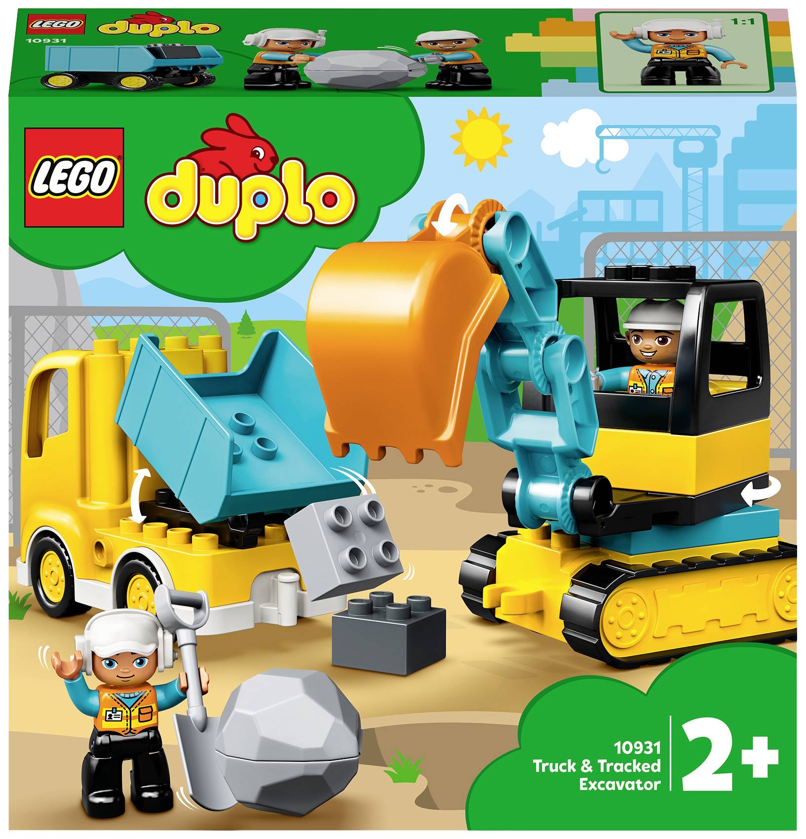 10931 LEGO® DUPLO® Excavators and Lasters