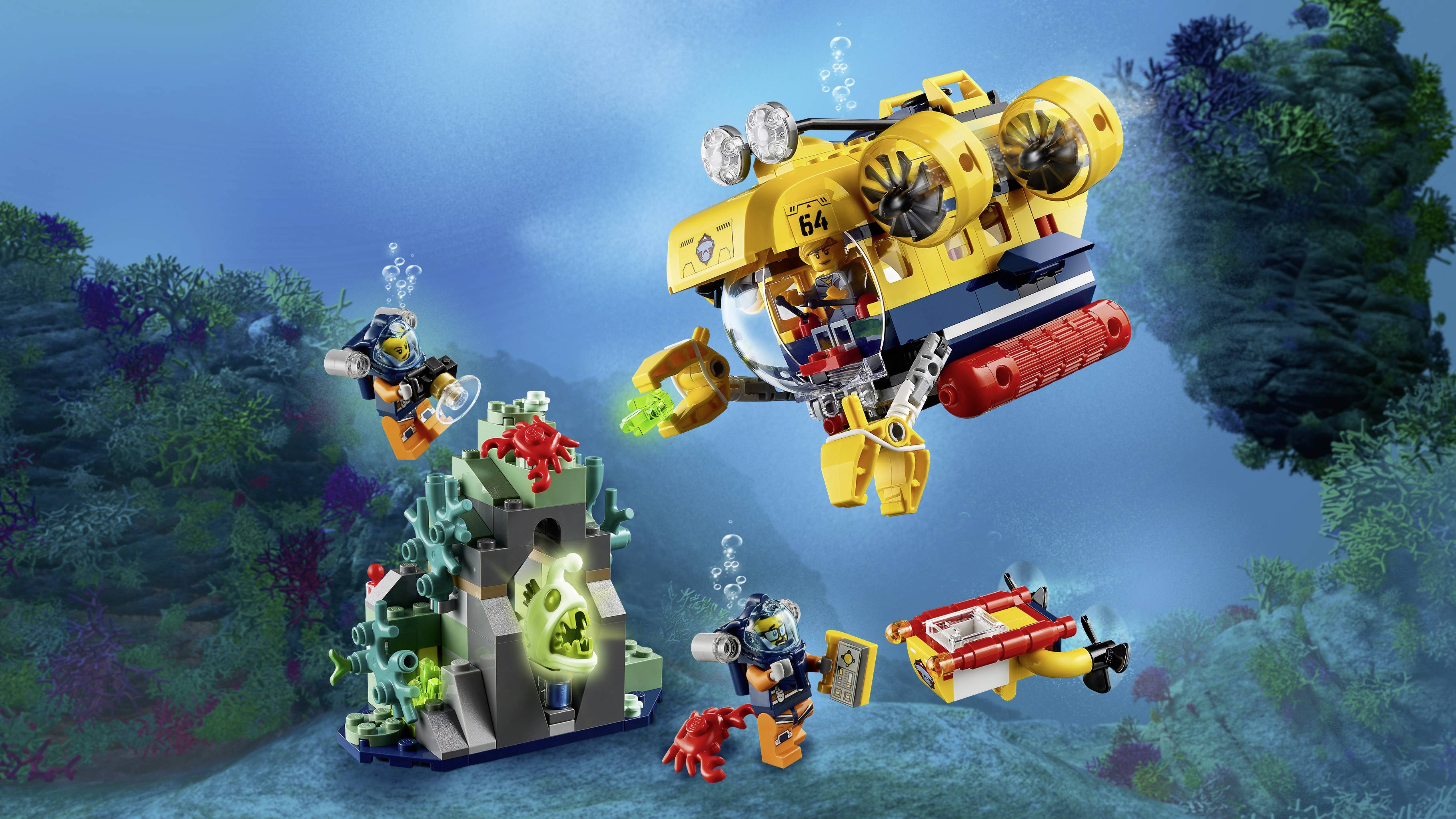 60264 LEGO® CITY Marine Research Submarine | Conrad.com