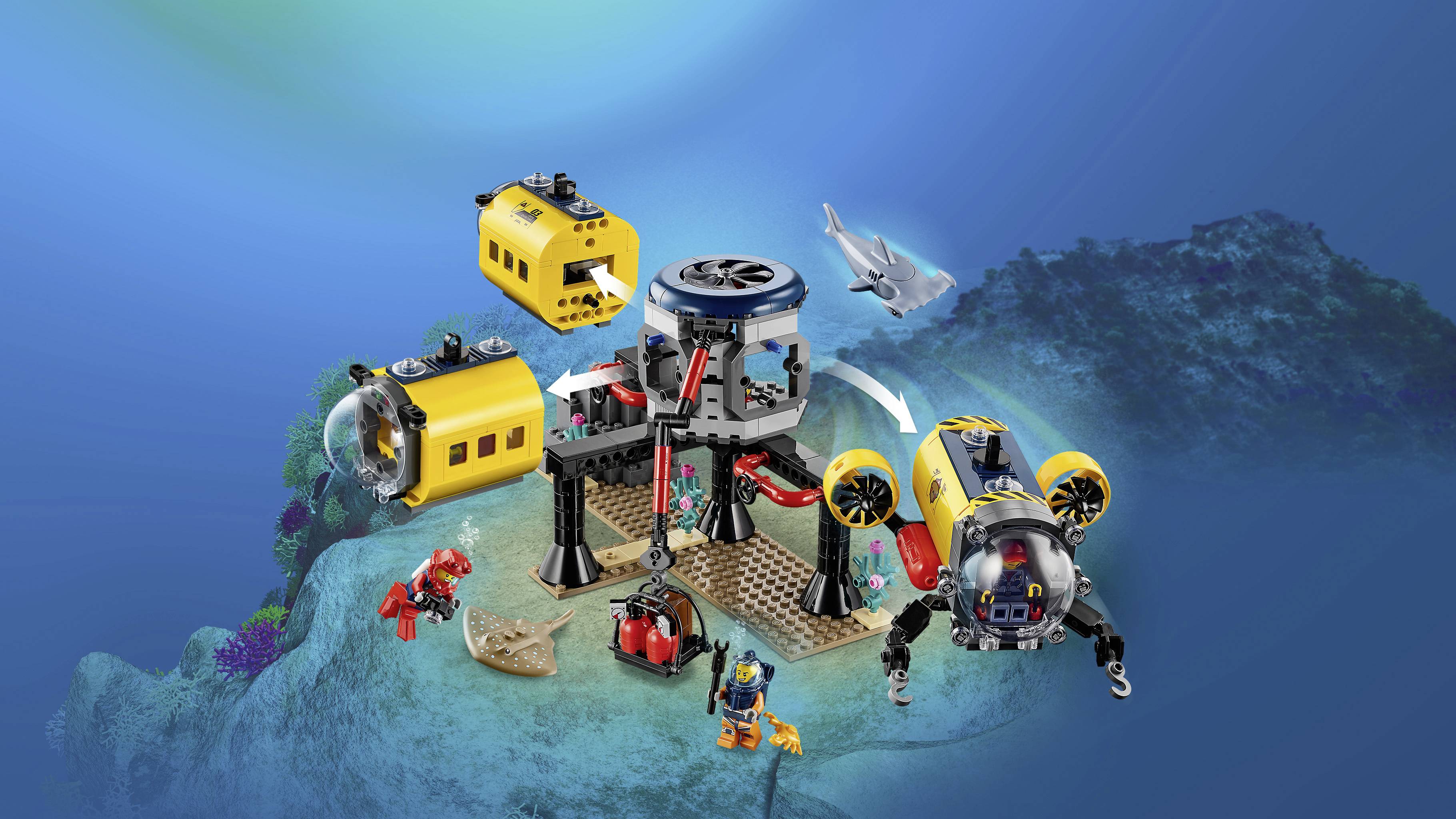 60265 LEGO® CITY Marine research base-4