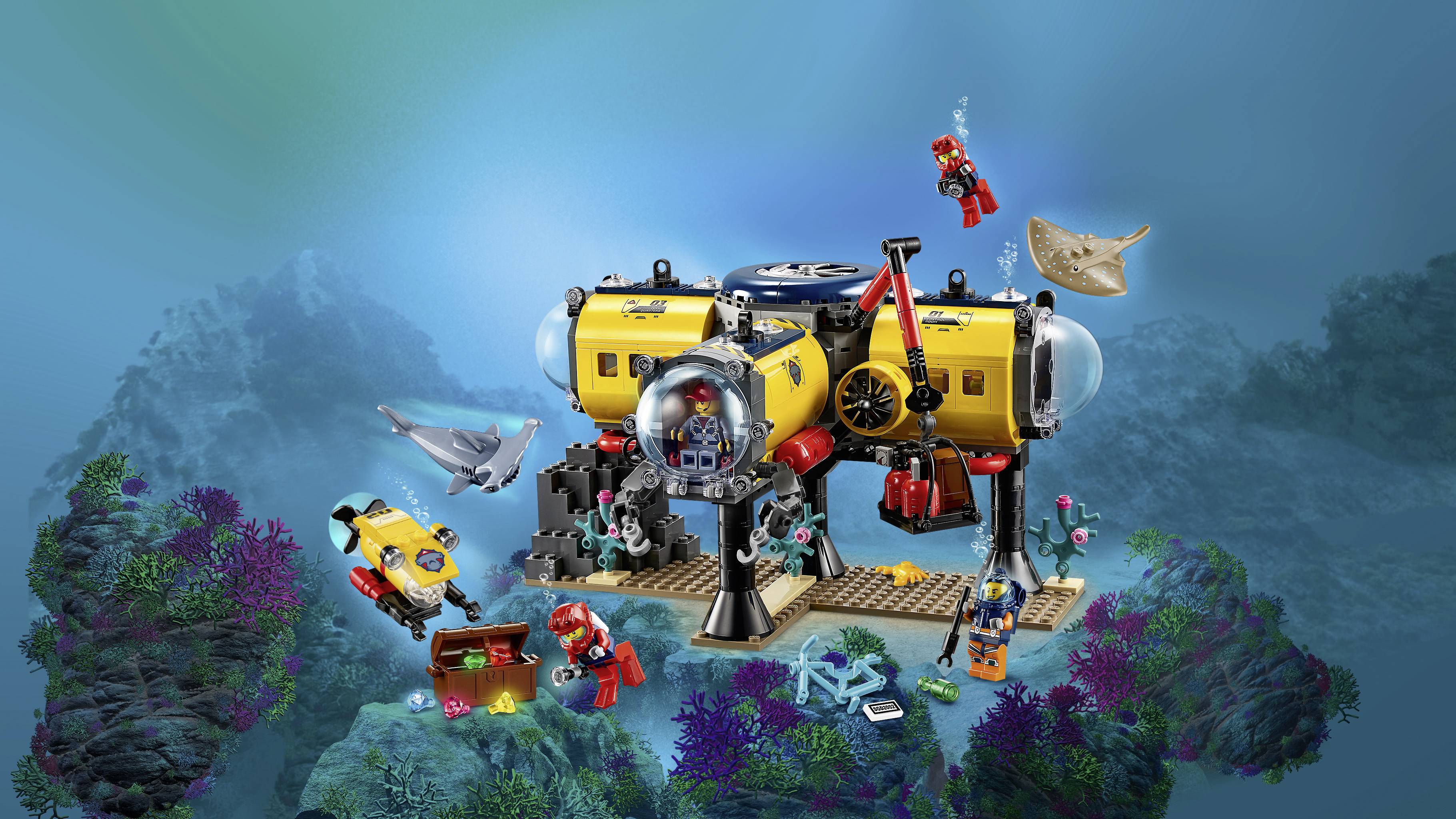 60265 LEGO® CITY Marine research base-11
