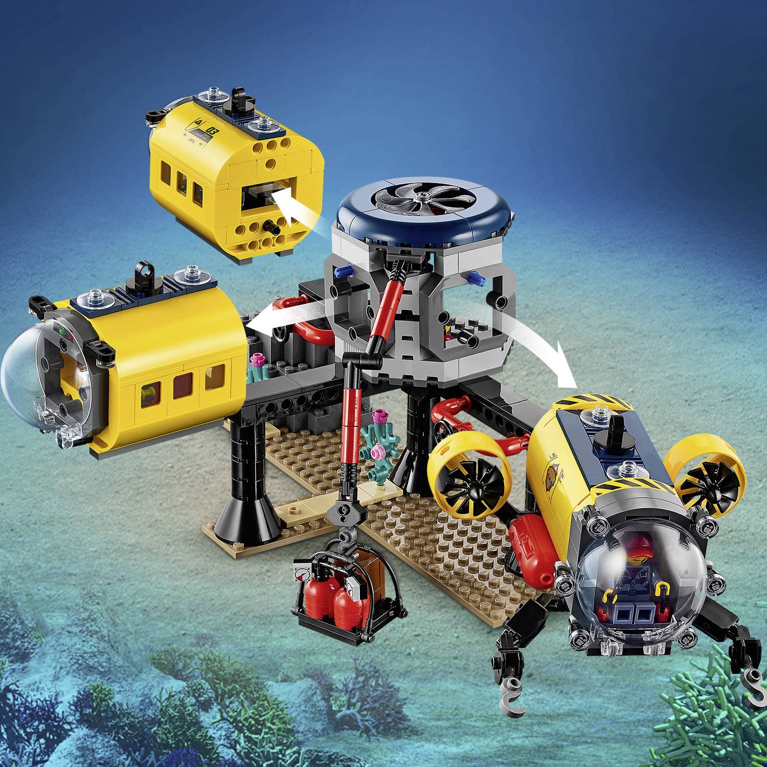 60265 LEGO® CITY Marine research base | Conrad.com