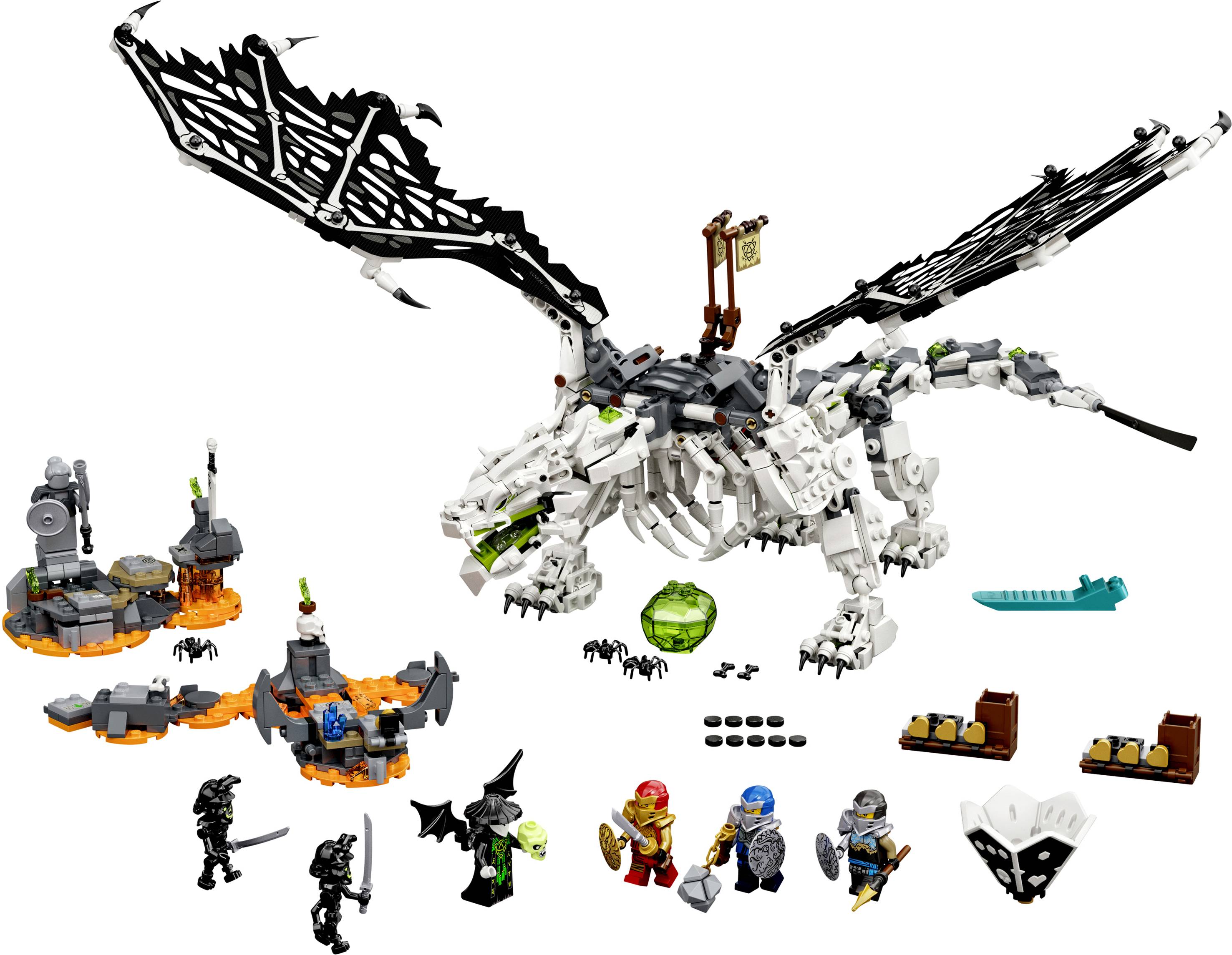 lego ninjago four headed dragon