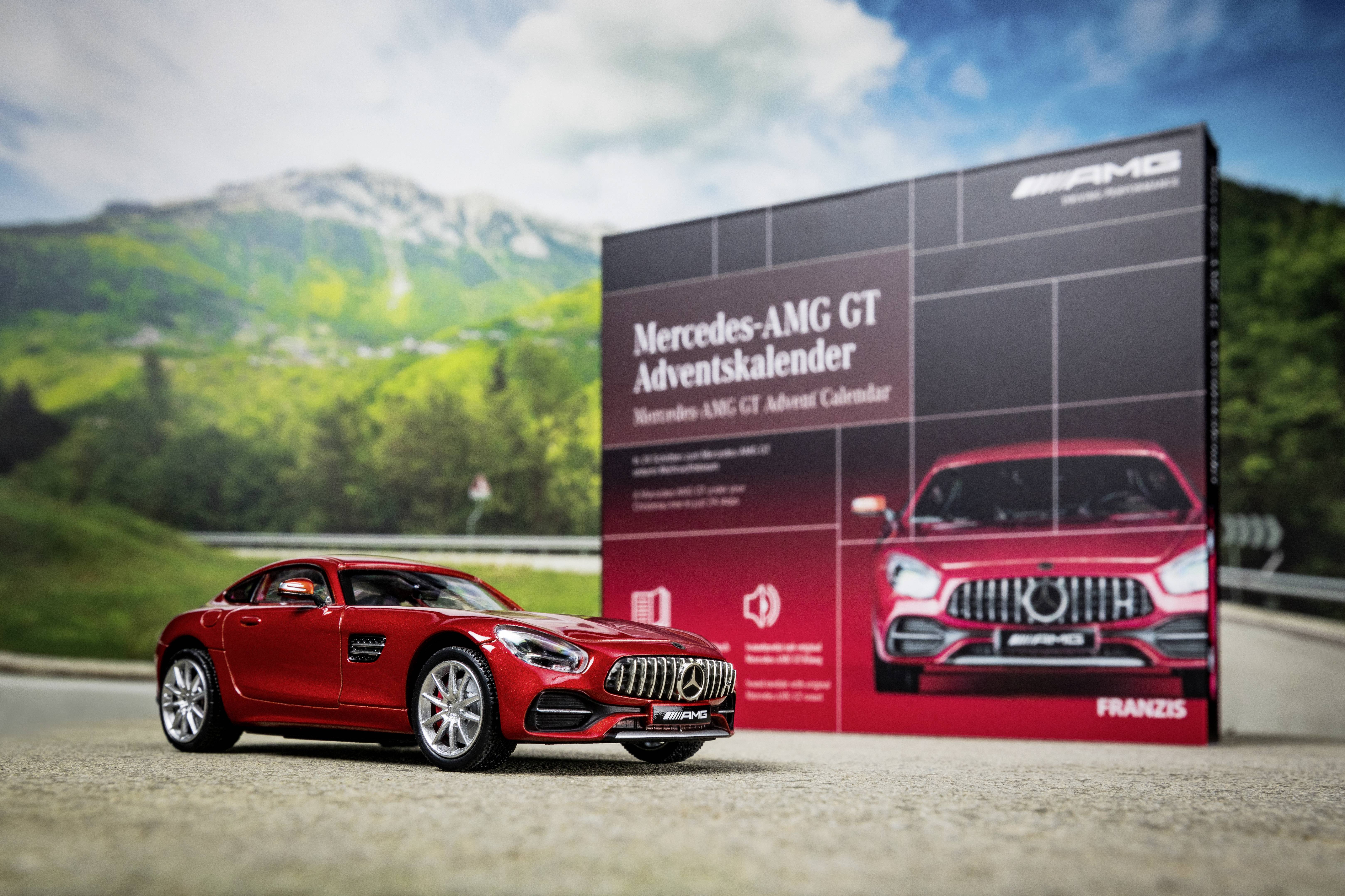 Franzis Verlag Mercedes-AMG GT Mercedes-AMG GT Assembly kits, Electronics, Engineering Advent calendar Age category 14 y-2