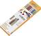 A pack of 16 glittery adhesive sticks in assorted colours. The 'Steinel' brand is visible at the top.