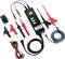 Measurement Accessory Kit with various test leads, clamps and a measuring device, suitable for electrical signal checking.