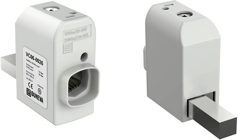 Ouneva Group VC06-0026 Mains connector Total number of pins: 1 230 A 1 pc(s)-0