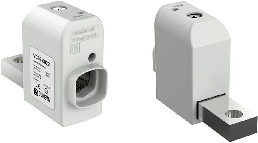 Ouneva Group VC06-0022 Mains connector Total number of pins: 1 230 A 1 pc(s)-0