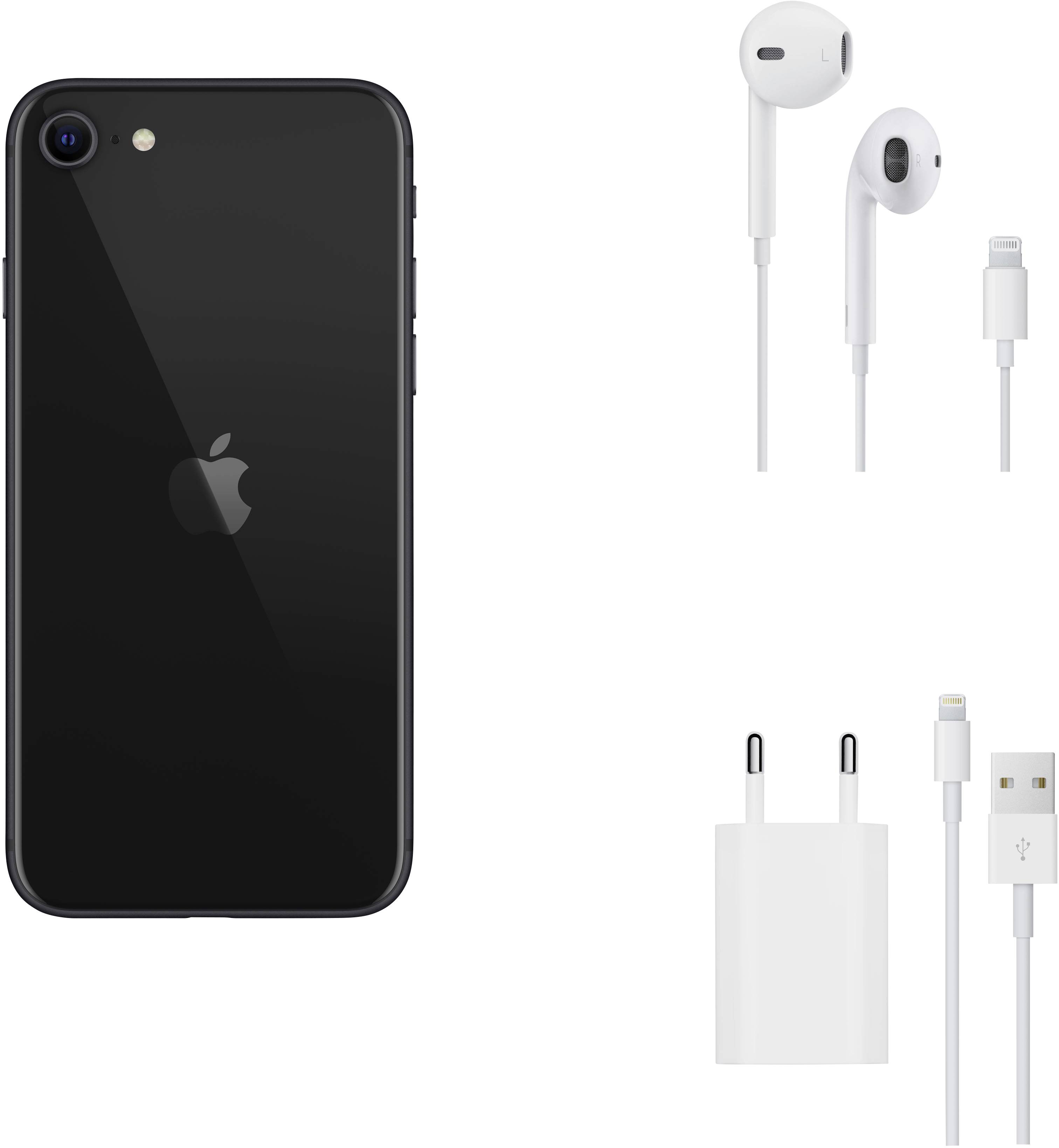 Apple iPhone SE (2. Generation) Black 64 GB 11.9 cm (4.7 inch 
