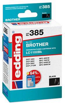 Edding Ink cartridge replaced Brother 