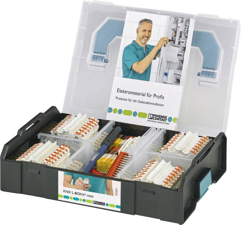Phoenix Contact KNX Sortimo® L-BOXX MINI 1180883 Dualport terminal 0.14 mm² 1.5 mm² White 1 Set