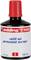 A bottle of refill ink for permanent markers, edding T 100 brand, 100 ml, with red cap, red ink colour.