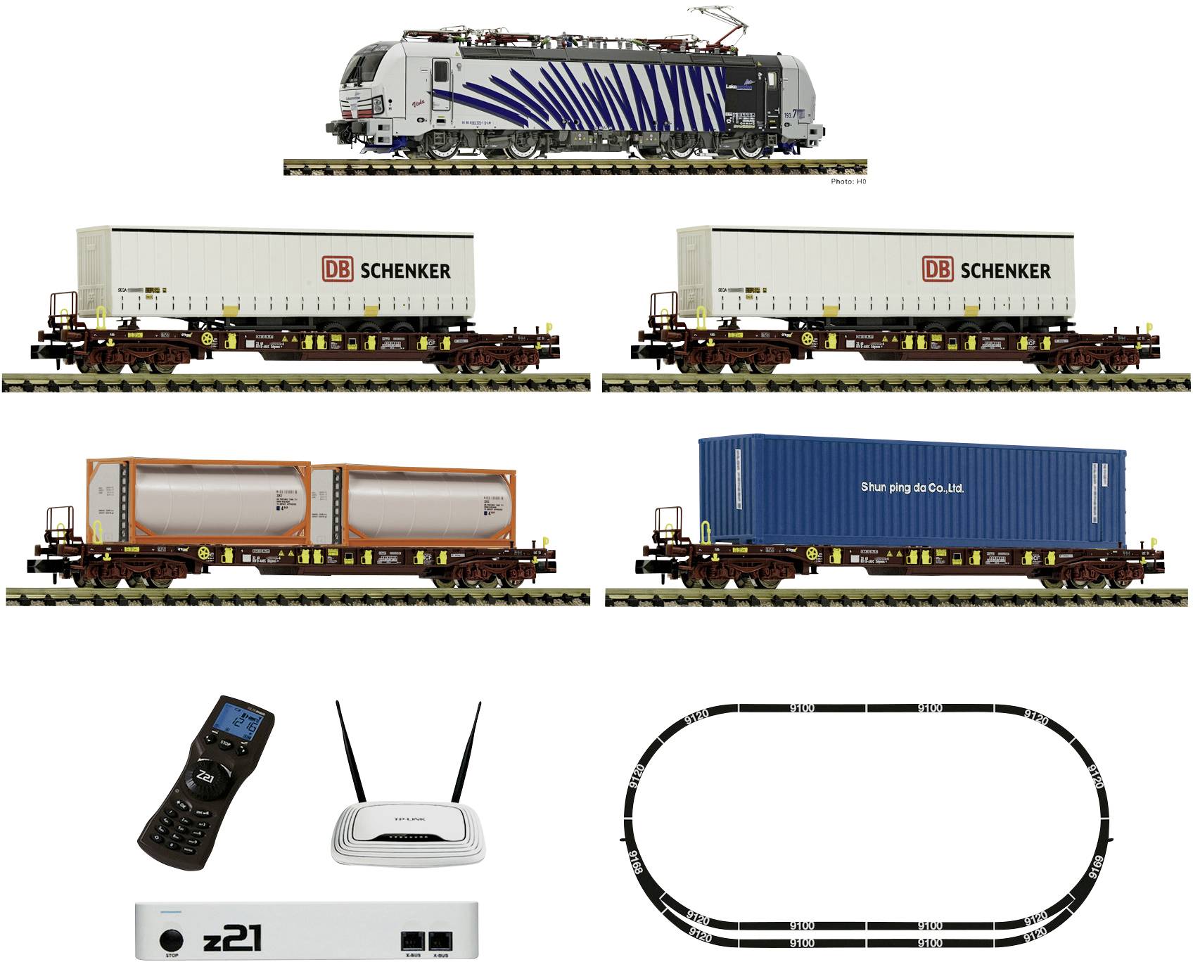fleischmann train set