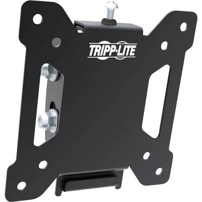 Wall mounting bracket for monitors by Tripp Lite, black colour, suitable for various screen sizes, robust metal construction.