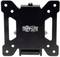 Black Tripp Lite monitor mount, square-shaped, with mounting holes.