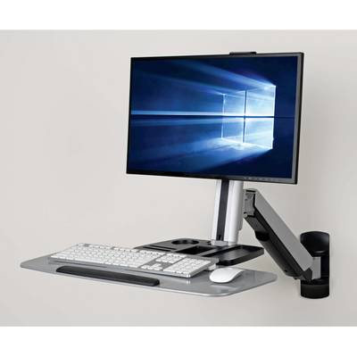 Tripp Lite Monitor wall mount 1 Display(s) 33,0 cm (13") - 81,3 cm (32") Black Rotatable, Keyboard tray, Tiltable, Swive-1