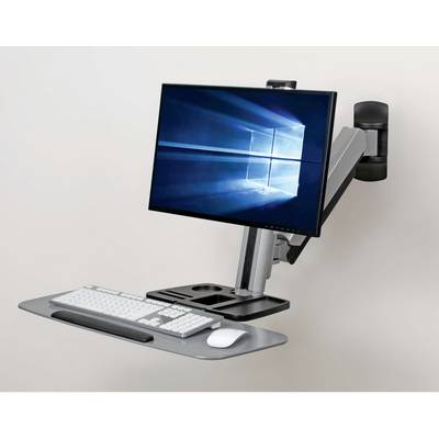 Tripp Lite Monitor wall mount 1 Display(s) 33,0 cm (13") - 81,3 cm (32") Black Rotatable, Keyboard tray, Tiltable, Swive-2